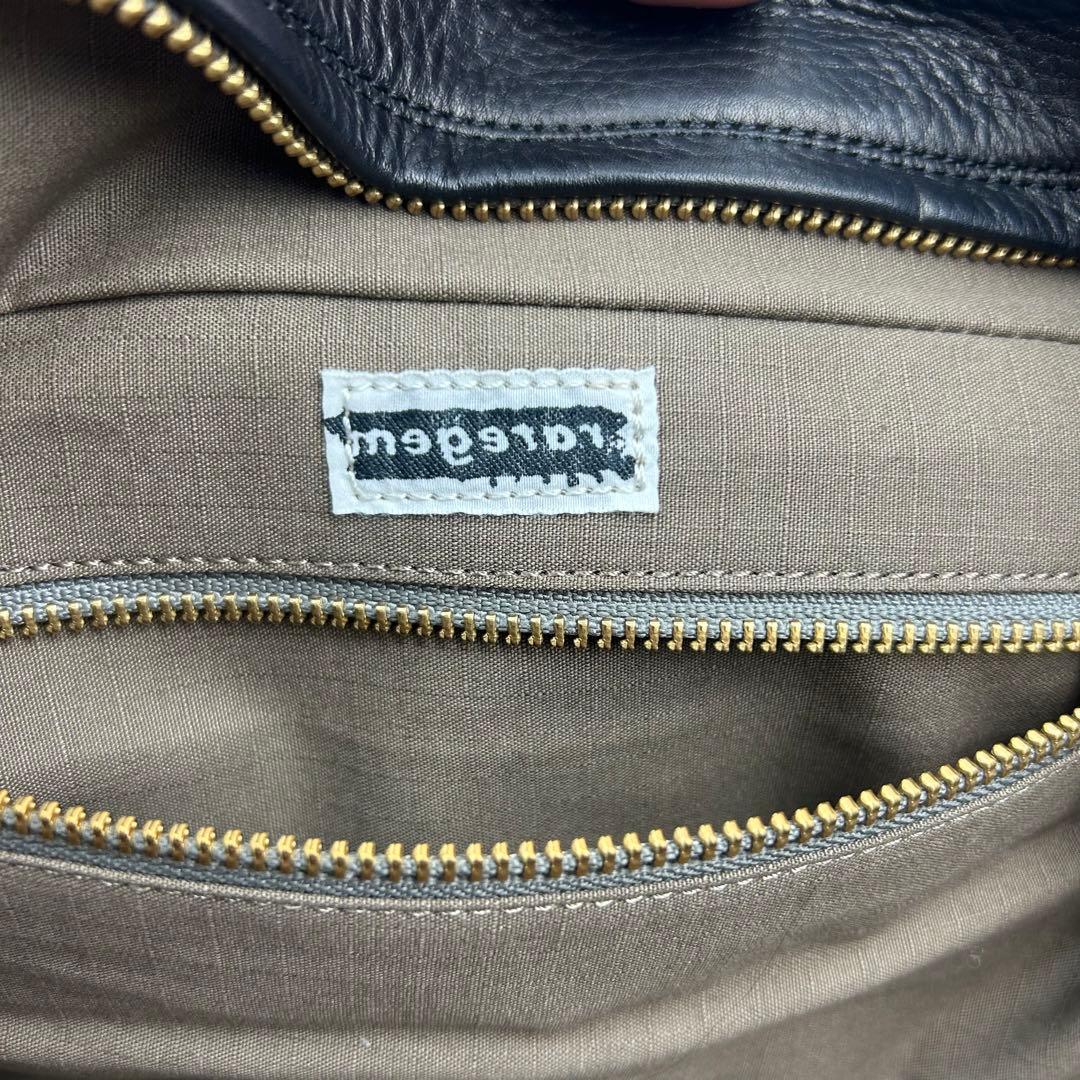 【美品】レアジェム　ボストンバッグ　レディロバー　LADYROBBER ブラック