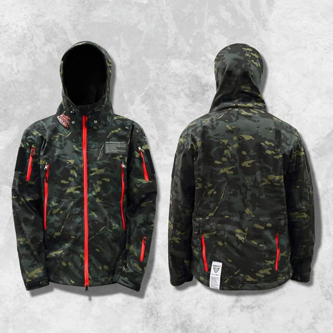 ホ*ー様 絶版　DRESS 迷彩　タクティカルジャケット