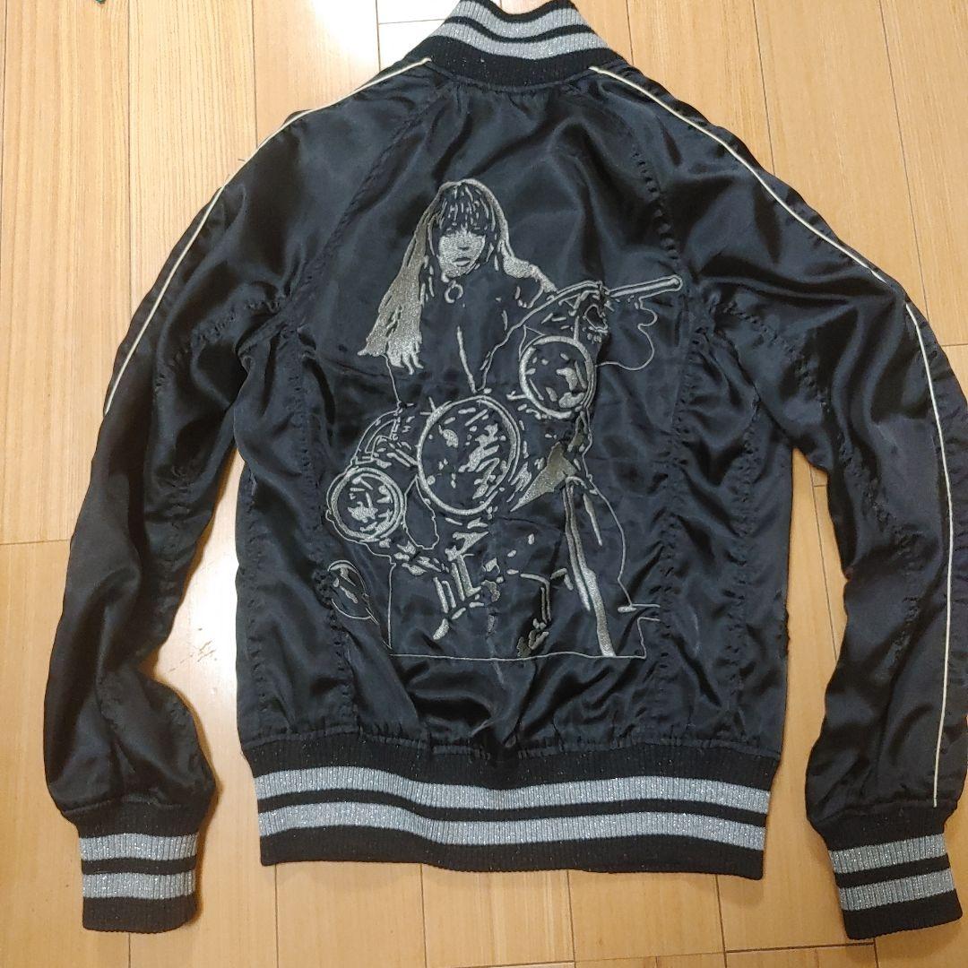 Hysteric Glamour ブラック スカジャン　バイクガール　レディース
