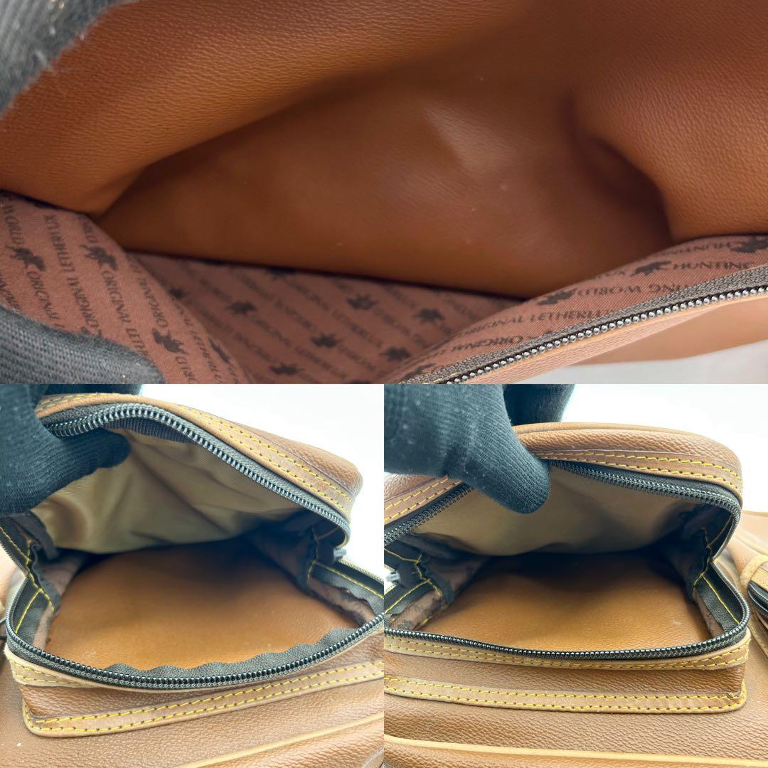 ハンティングワールド ショルダーバッグ メッセンジャー キャリーオール 斜め掛け