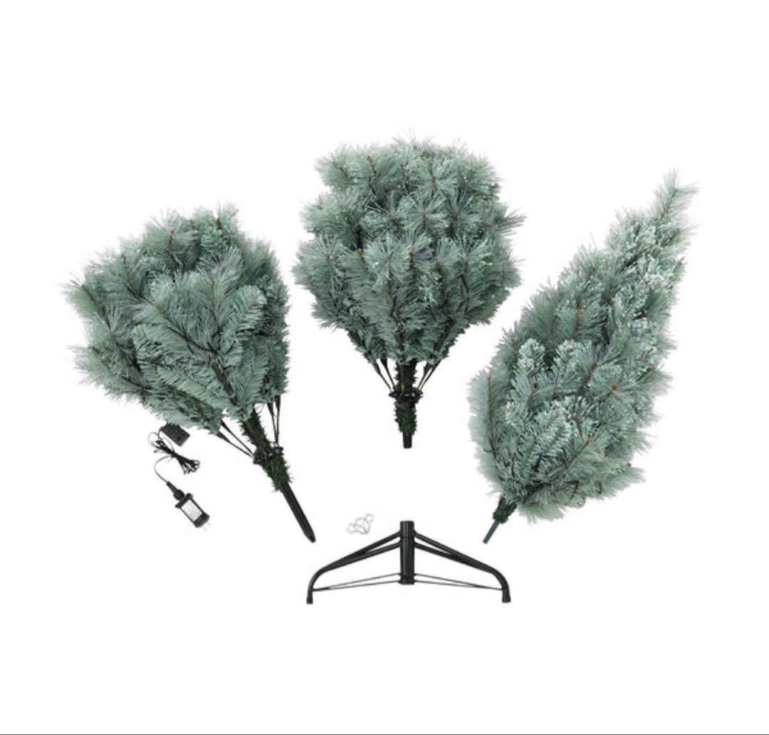 Francfranc クリスマスツリー オーロラ 180cm LED280球付き