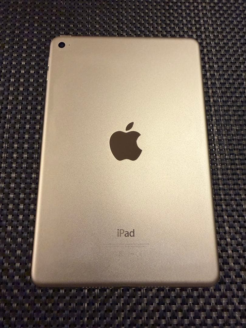 【美品激安】Apple iPad mini4人気ゴールド16GBWi-Fiモデル