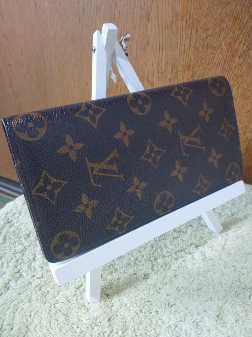 【良品】ルイヴィトン　モノグラムポルトフォイユブラザ 　長財布 　二つ折り