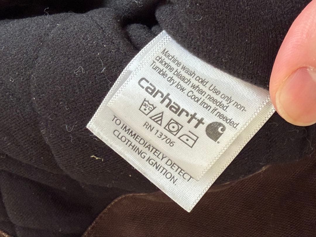 Carhartt ブラウン アクティブジャケット