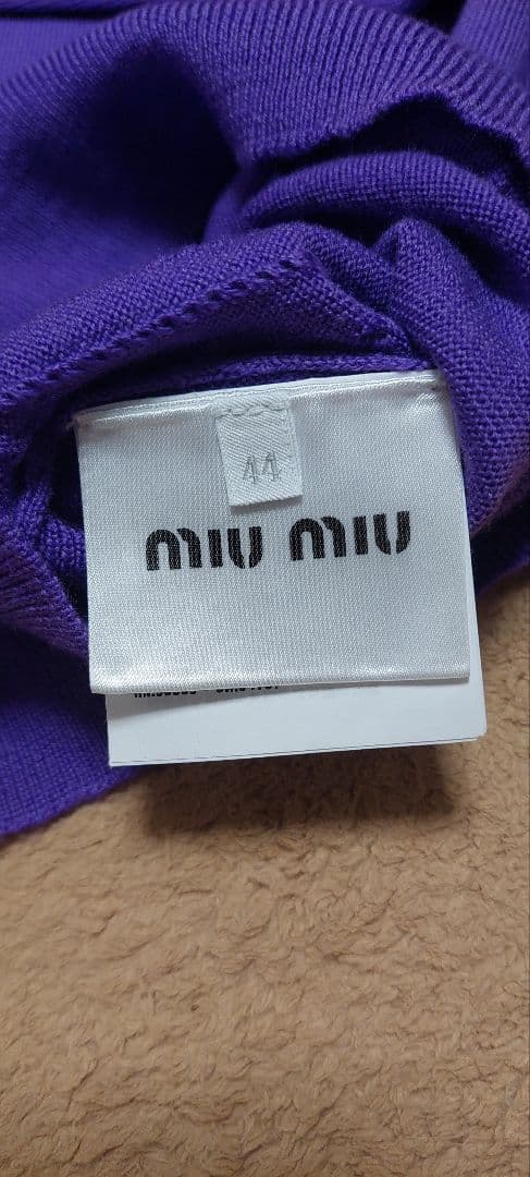 MIU MIU　44サイズ　ハートニット