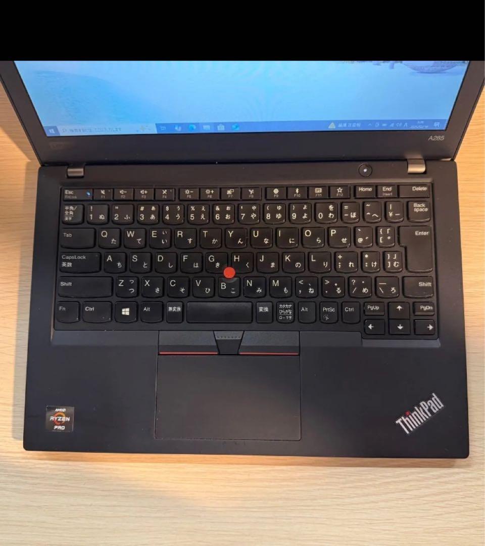 ThinkPad A285 Ryzen 5 PRO 2500U メモリ8GB