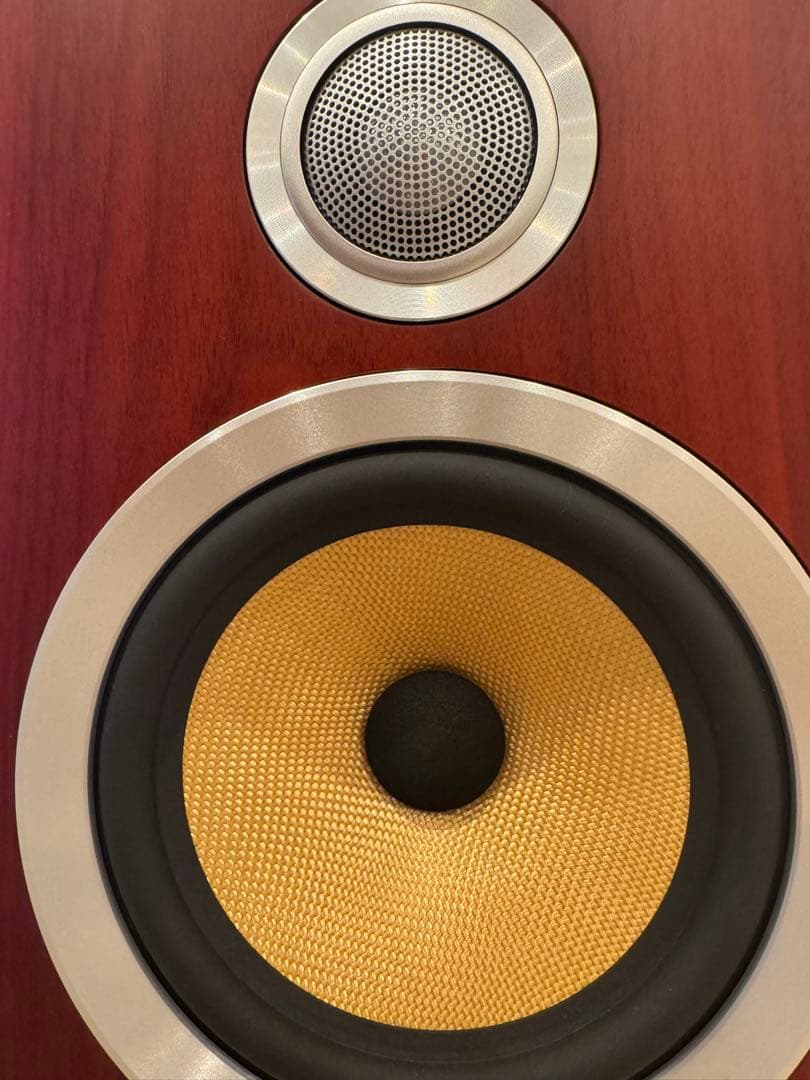 【引取り限定価格】B&W スピーカー CM5S2 ローズナットスタンドセット