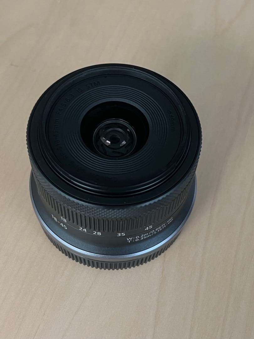 キャノンRF-S 18-45mm STM レンズ美品
