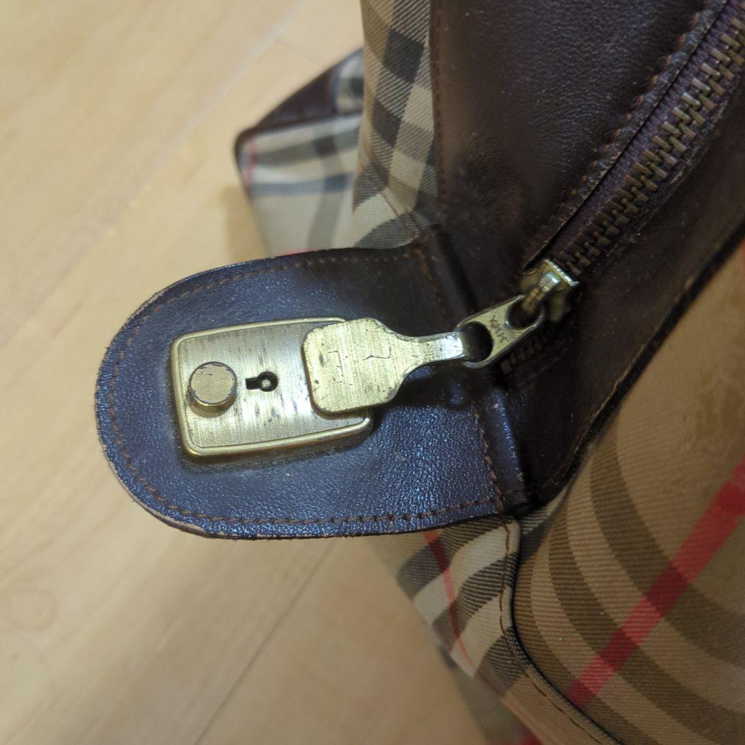 ヴィンテージ　バーバリーズ ボストンバッグ　シャドーホース