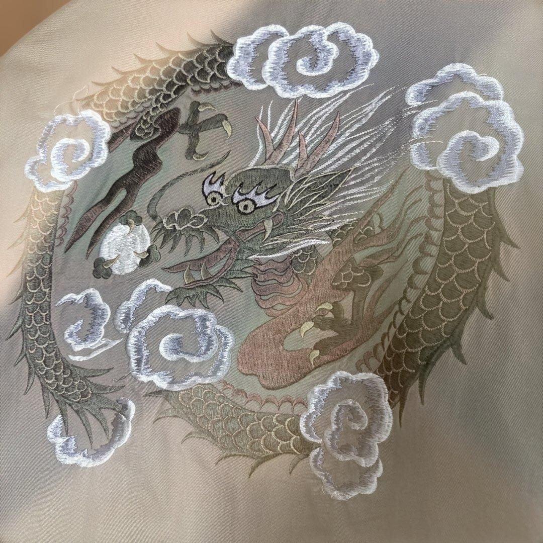 希少 東洋 別珍 リバーシブル 赤虎 スカジャン TT10576