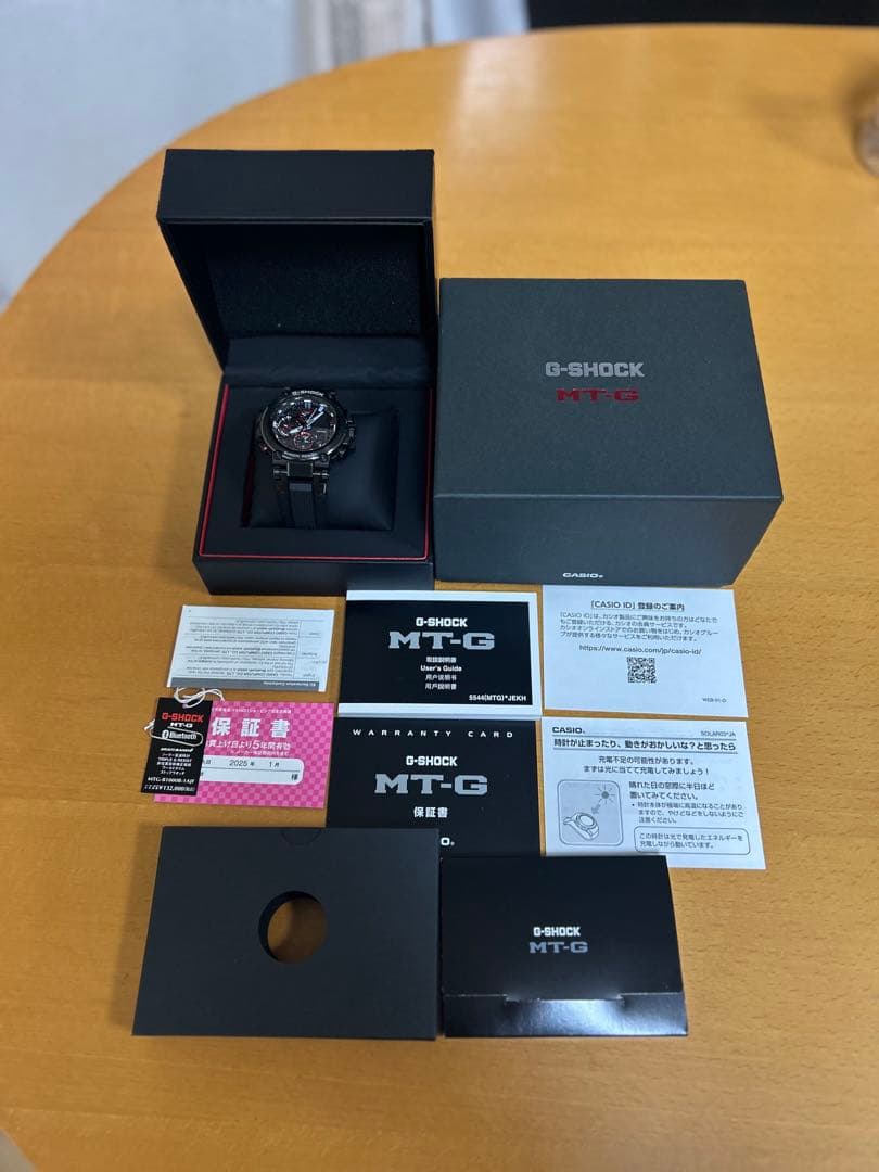 G-SHOCK MTG-B1000B-1AJFブラック
