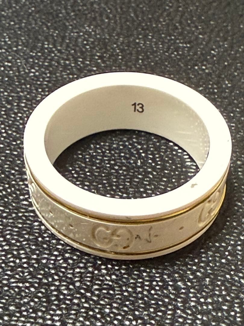 GUCCI750リングサイズ13