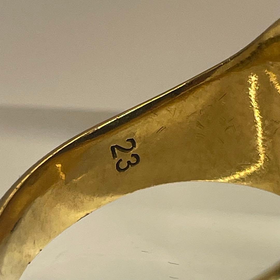 専用❗️箱付♡VERSACE✨ ヴェルサーチ メデューサ ゴールドリング 21号