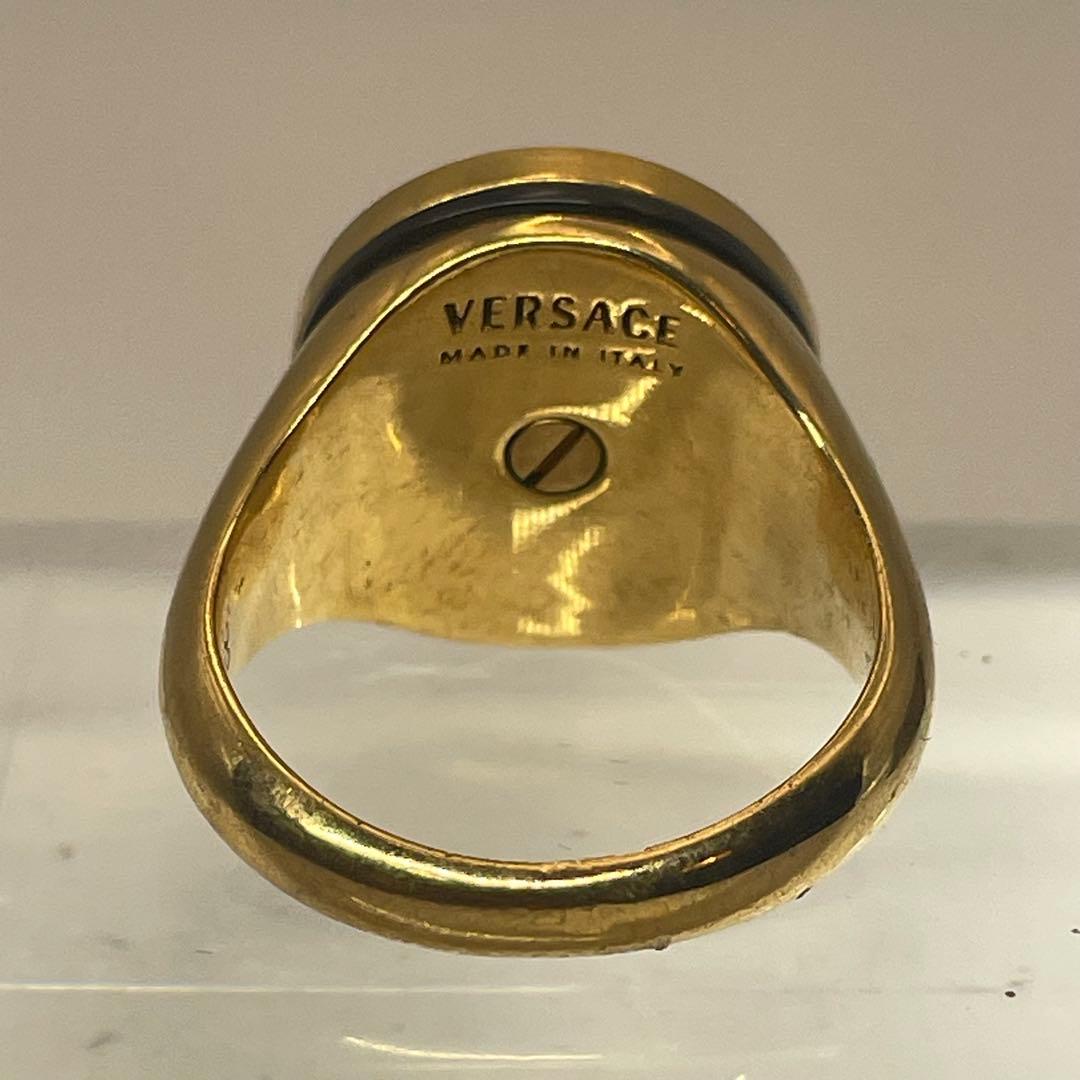 専用❗️箱付♡VERSACE✨ ヴェルサーチ メデューサ ゴールドリング 21号