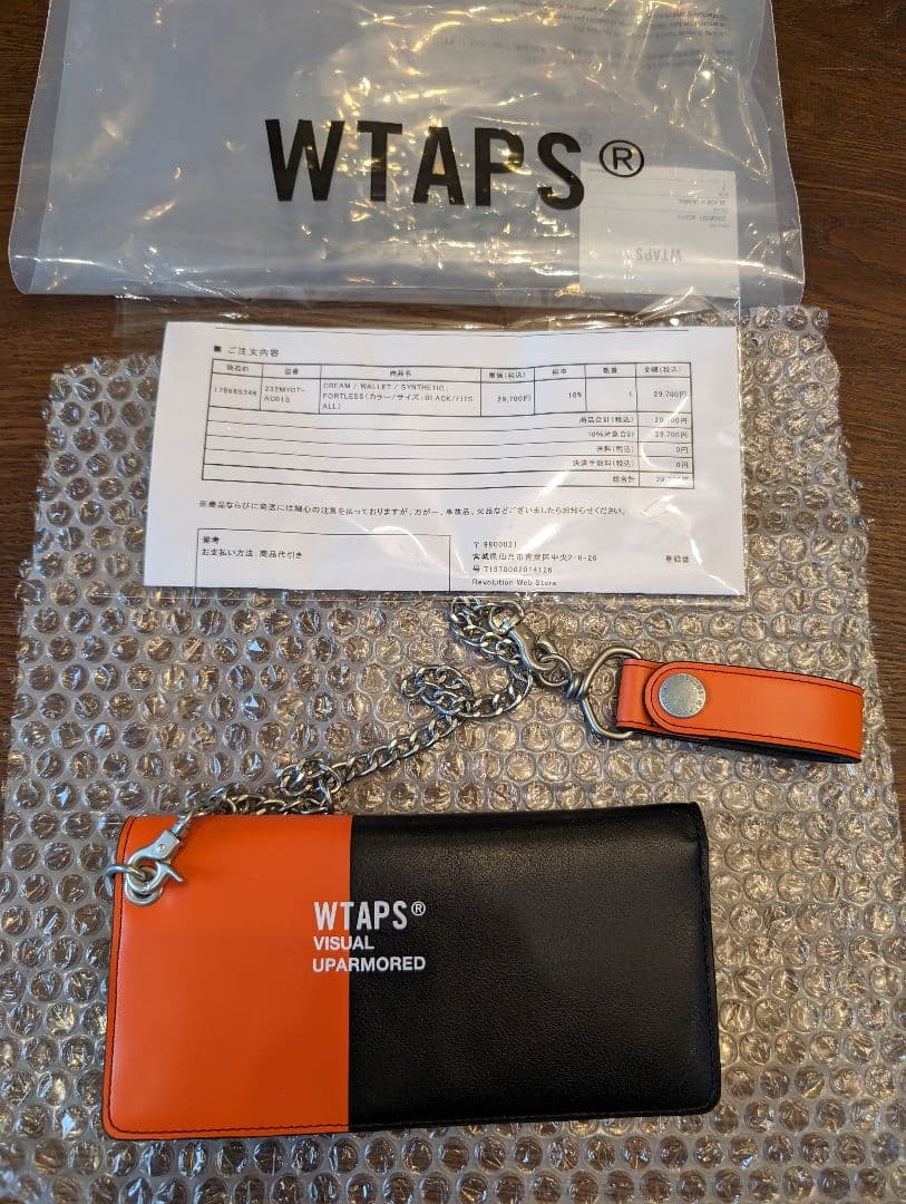 YUNA様 wtaps cream wallet ダブルタップス　サイフ