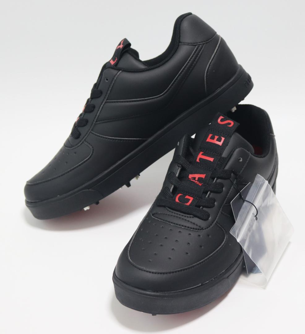 新品箱タグ付き【パーリーゲイツ】メゾンロゴ ゴルフシューズ 24.5cm