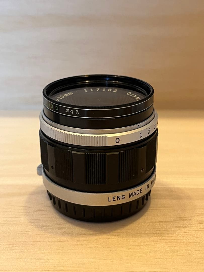 Olympus G.Zuiko Auto-W 20mm f/3.5 実用品