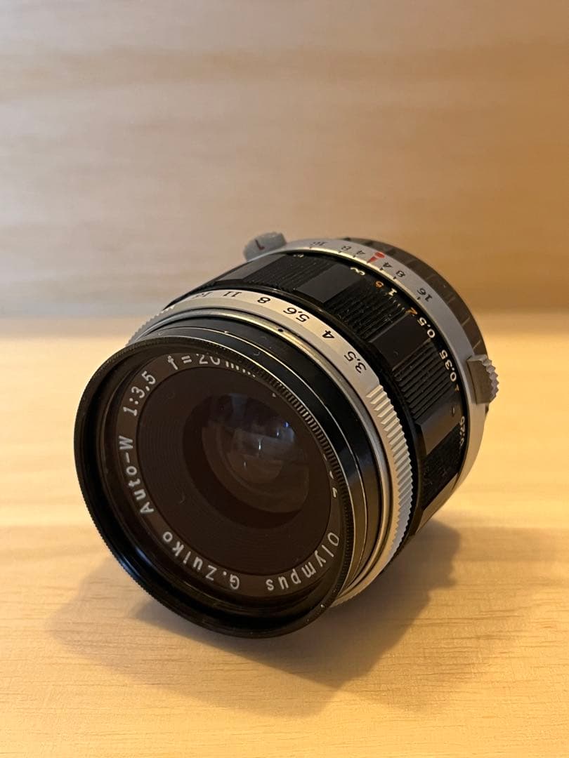 Olympus G.Zuiko Auto-W 20mm f/3.5 実用品