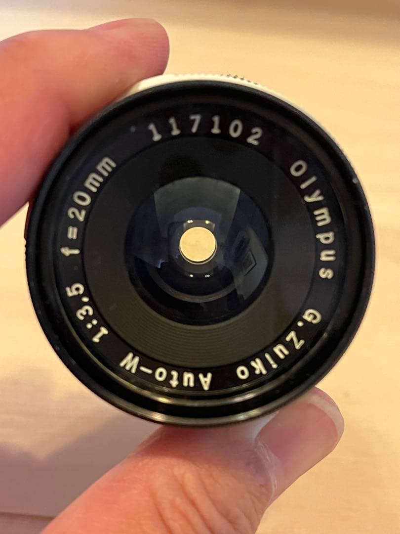 Olympus G.Zuiko Auto-W 20mm f/3.5 実用品