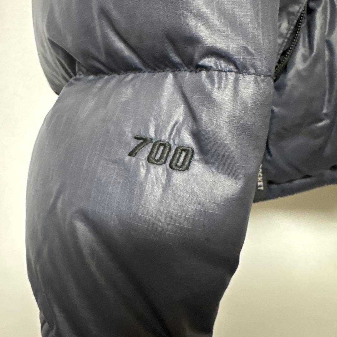 ダウン　ヌプシ　ネイビー　700