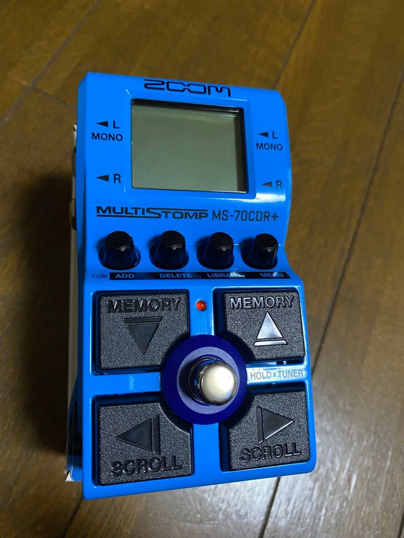 ギター ZOOM MULTISTOMP MS-70CDR+