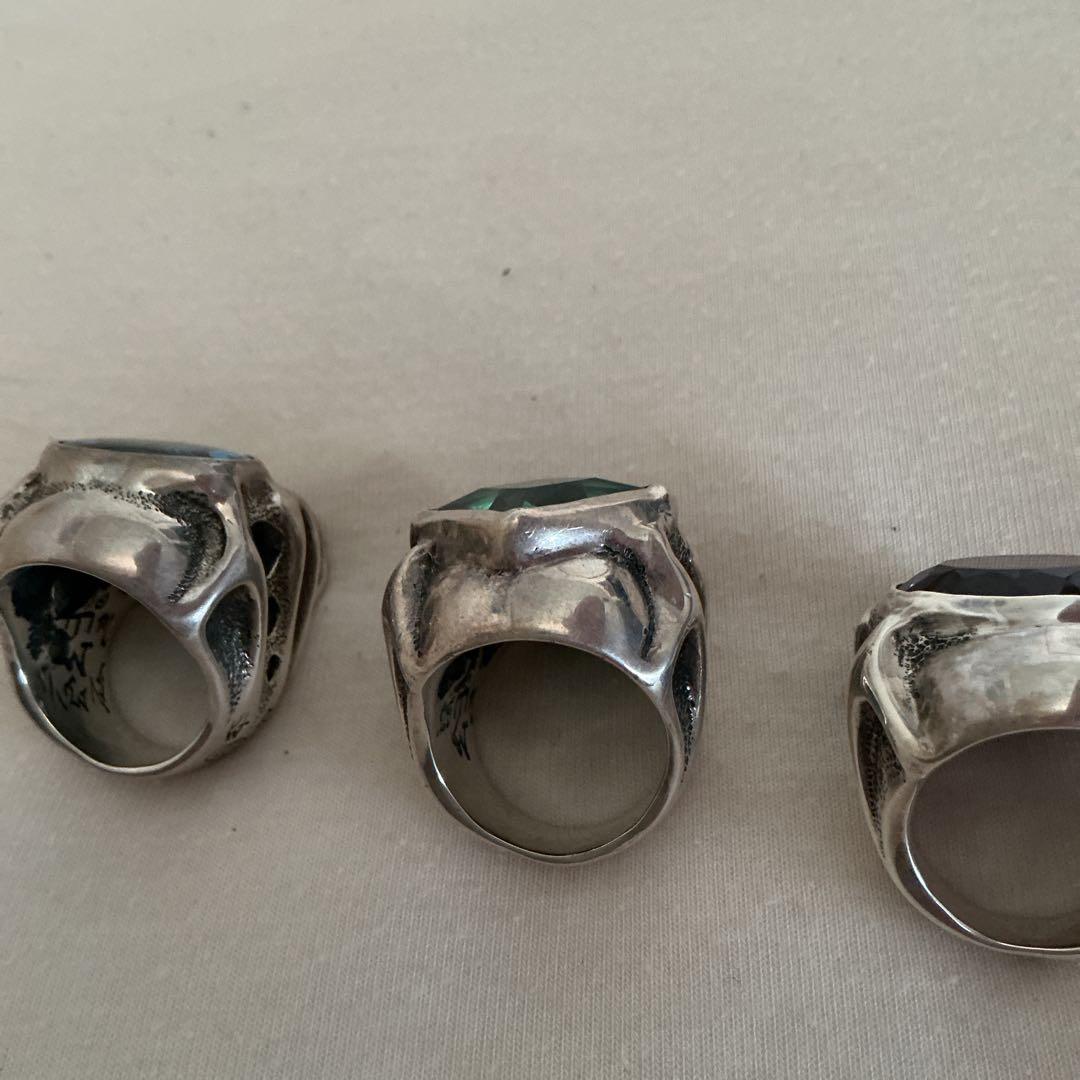 トラヴィスワーカーTRAVIS WALKER リング3点セット　ギャランティあり