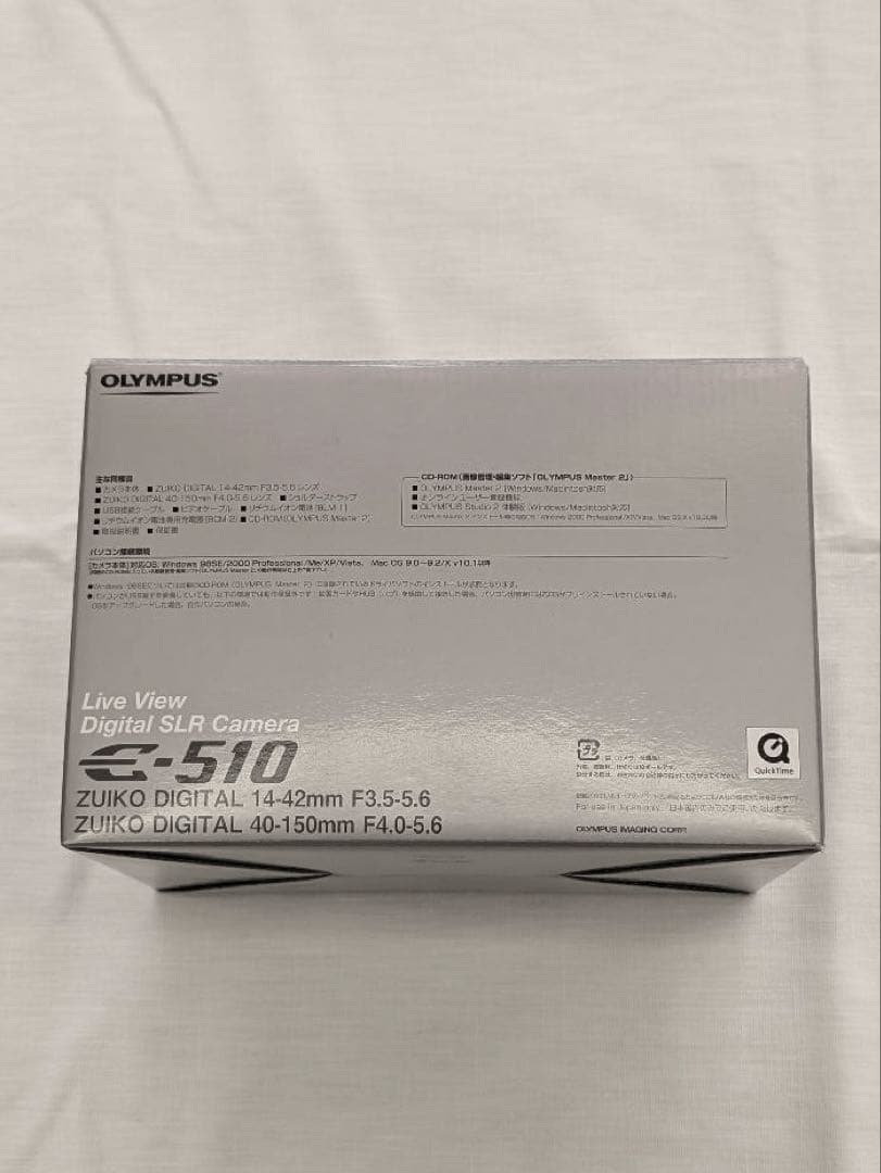 Olympus E-510 デジタル一眼レフカメラ レンズ2本付き　付属品付