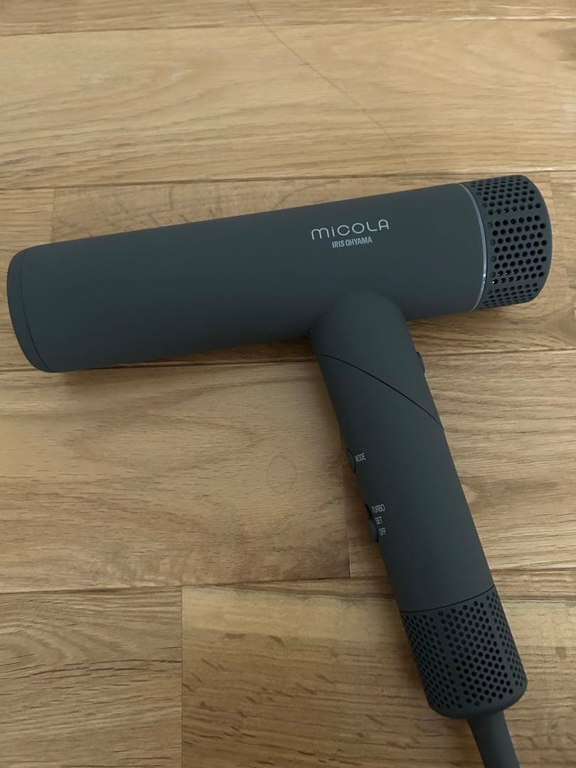 アイリスオーヤマ イオンドライヤー ダークグレー HDR-M401-H