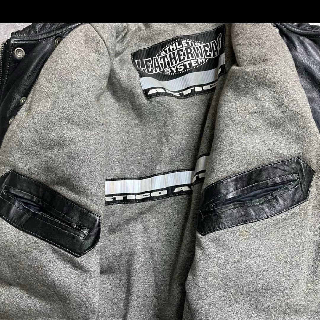 Vintage〈ファイヤーマンレザージャケット 希少 レア 90s ラムレザー〉