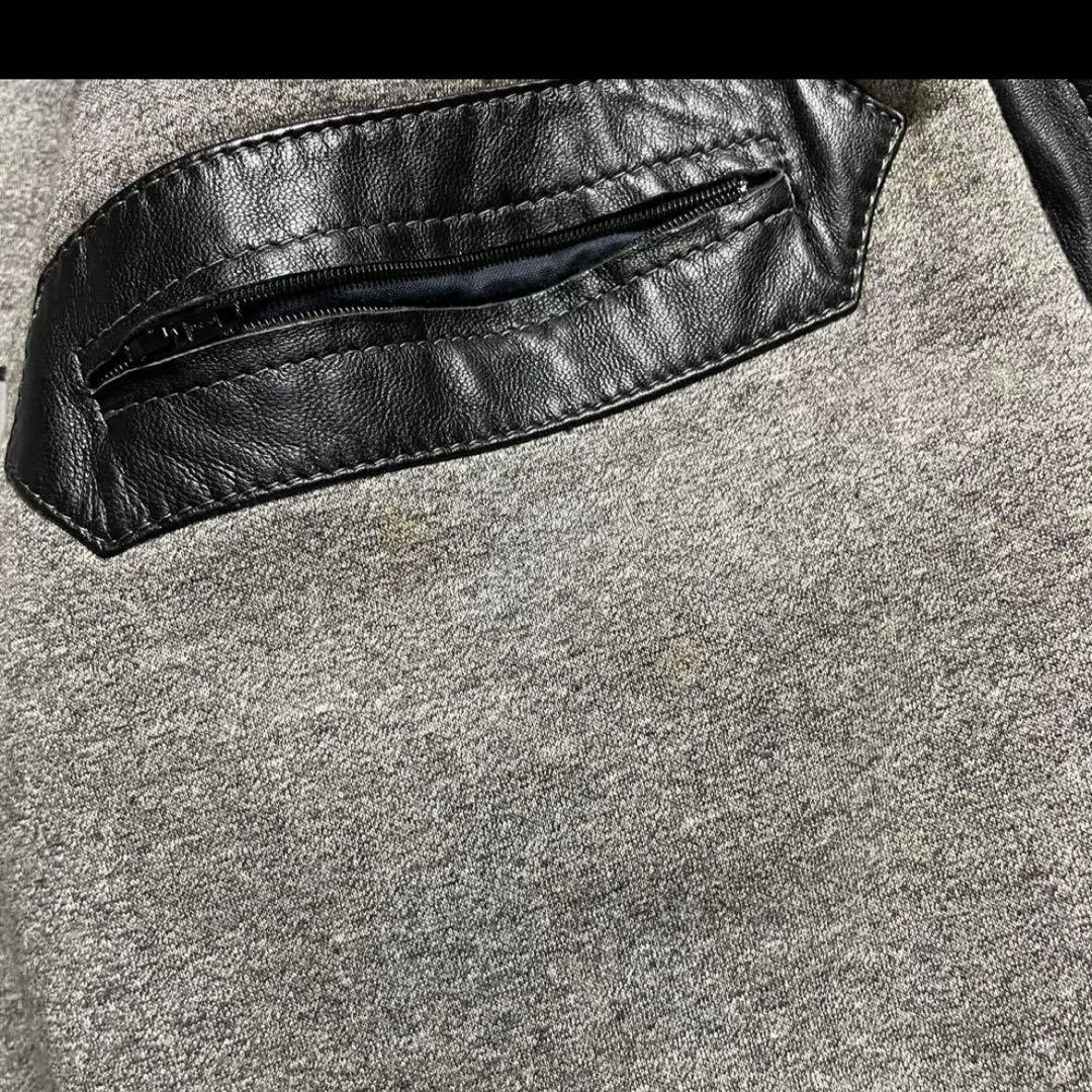 Vintage〈ファイヤーマンレザージャケット 希少 レア 90s ラムレザー〉