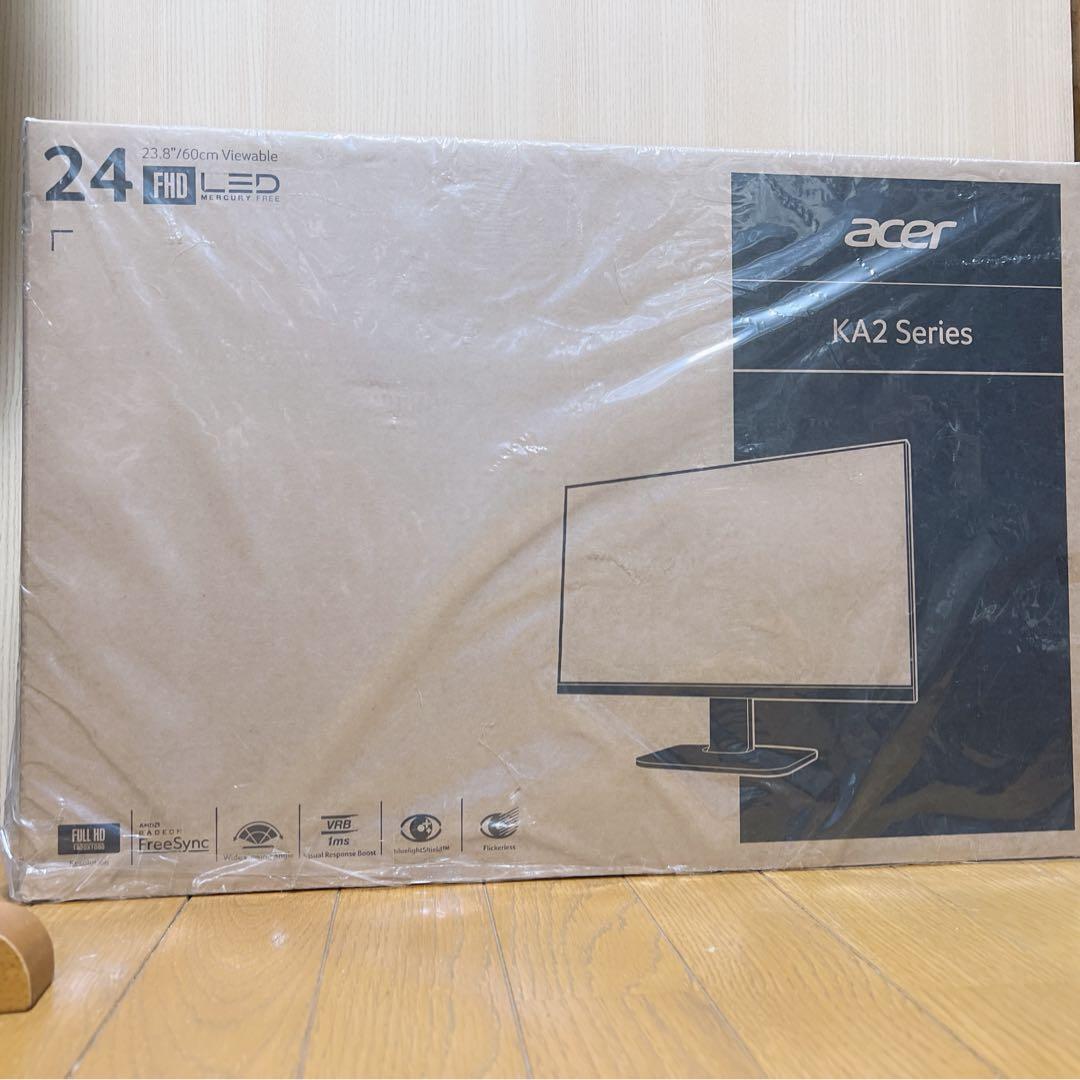 【新品未使用】acer モニター KA242Y Abmix FHD