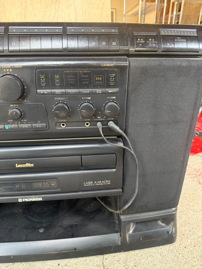送料込み！Pioneer LK-800 レーザーカラオケシステム