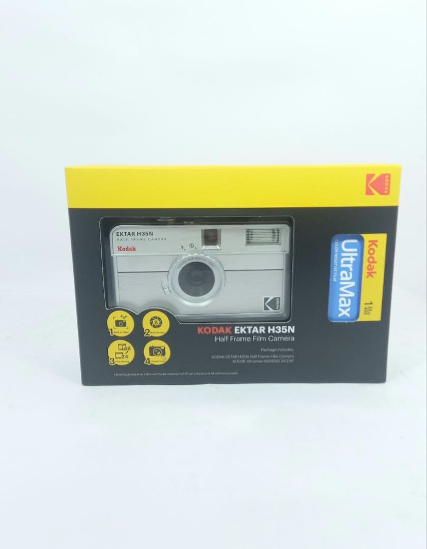 KODAK EKTAR H35N ハーフフレーム フィルム カメラ フィルム付き