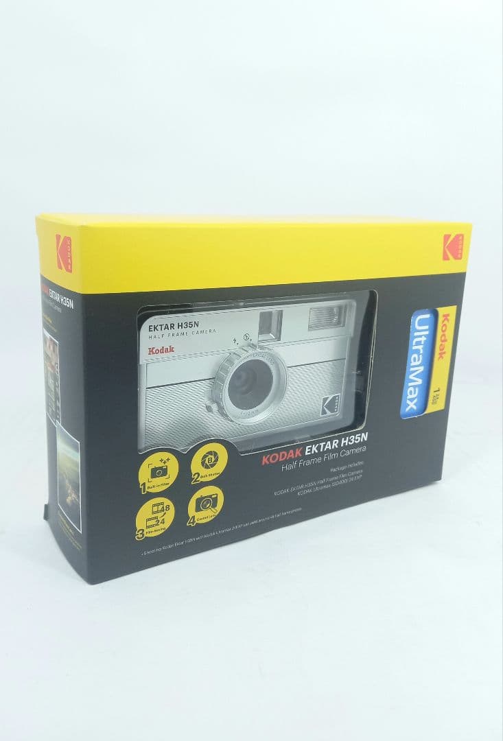 KODAK EKTAR H35N ハーフフレーム フィルム カメラ フィルム付き