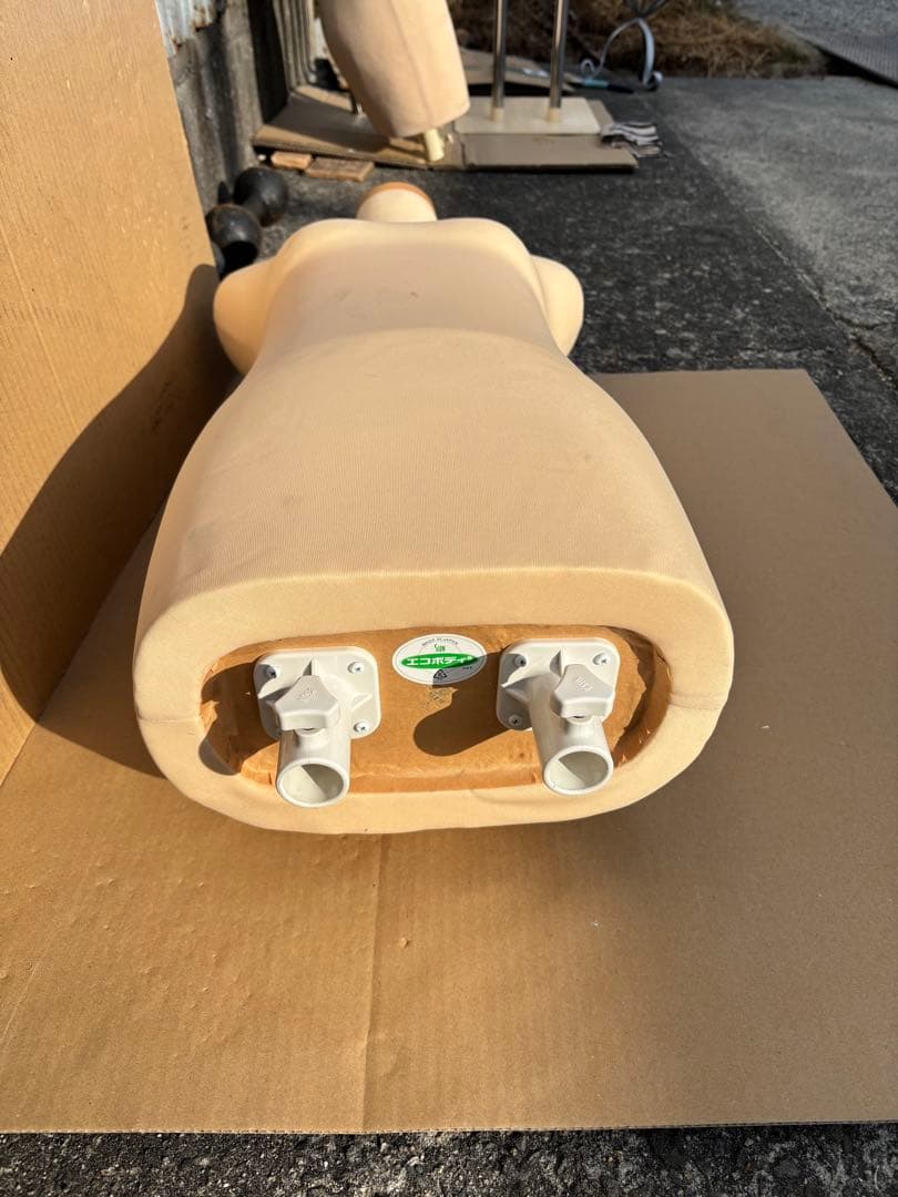 和装トルソー　べージュ着付けマネキン 和装ボディ女性用 　着物着付けエコボディ