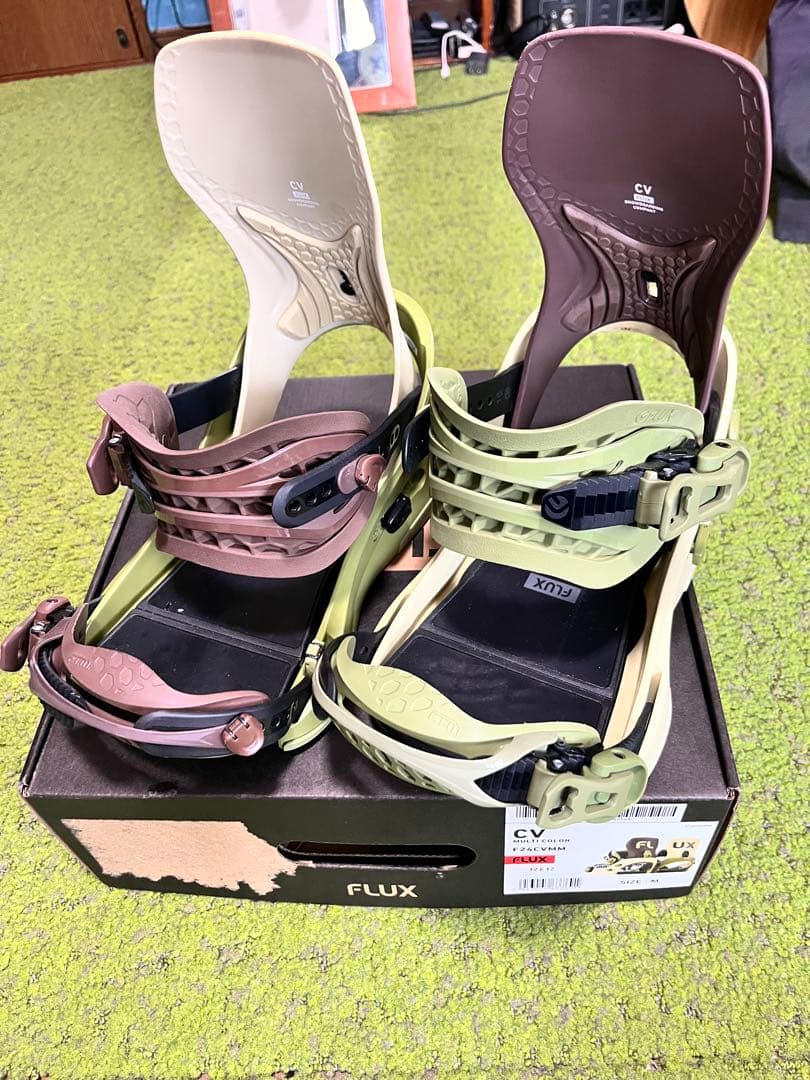 FLUX CV ビンディング ブラウン/グリーン