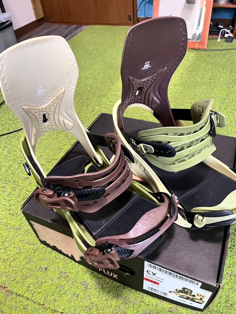 FLUX CV ビンディング ブラウン/グリーン