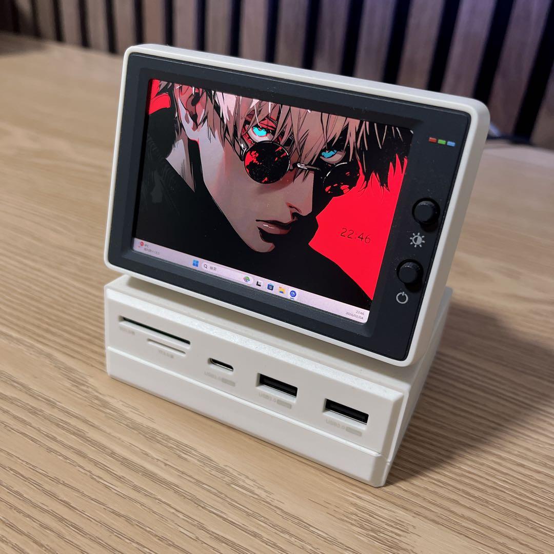 【本体のみ】Hagibis IPS ミニモニター　3.5インチ