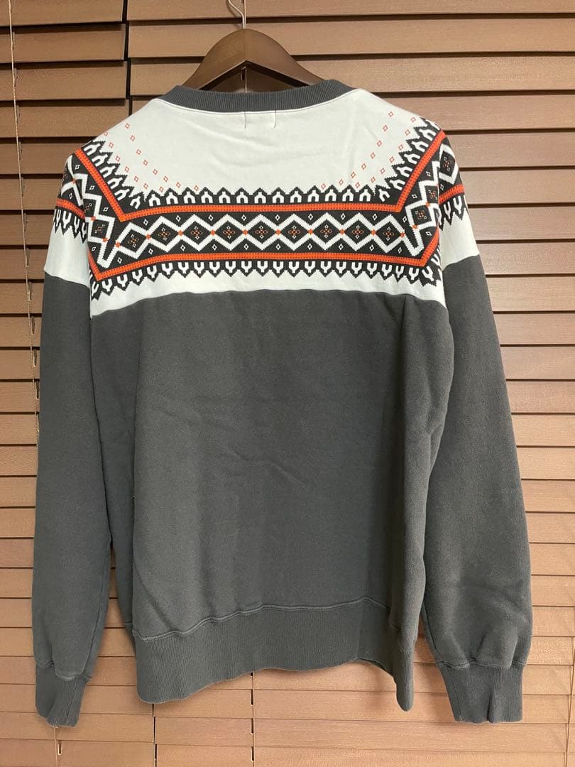 ⭐︎激レア⭐︎ホワイツビル　雪柄スウェット　キムタク着　サイズＬ