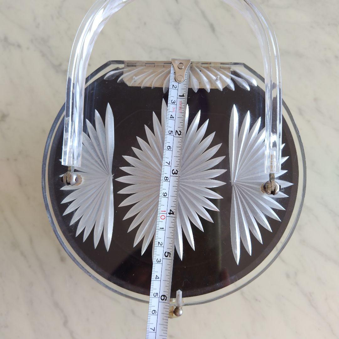 アンティーク　ルーサイトバッグ