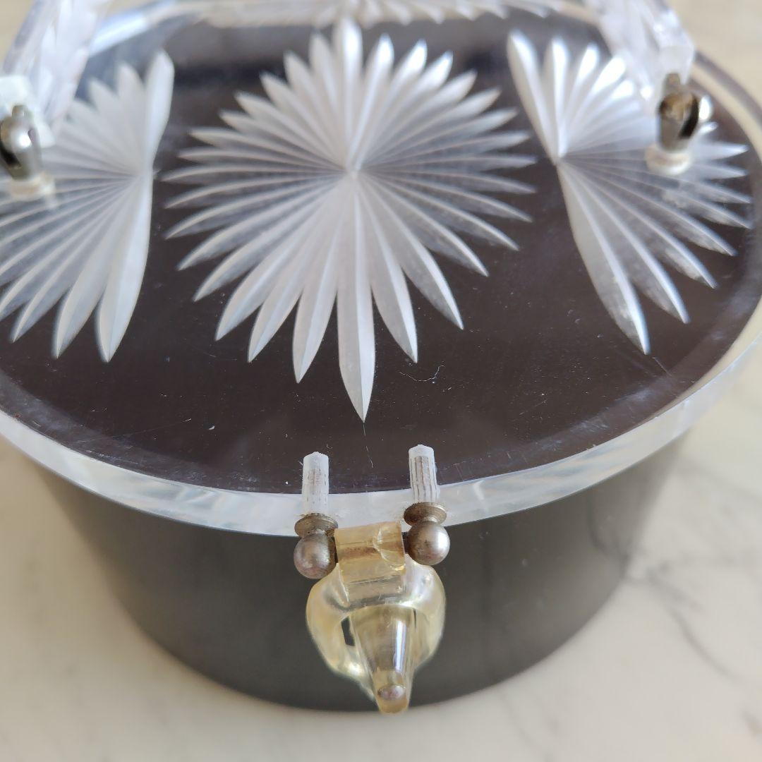 アンティーク　ルーサイトバッグ