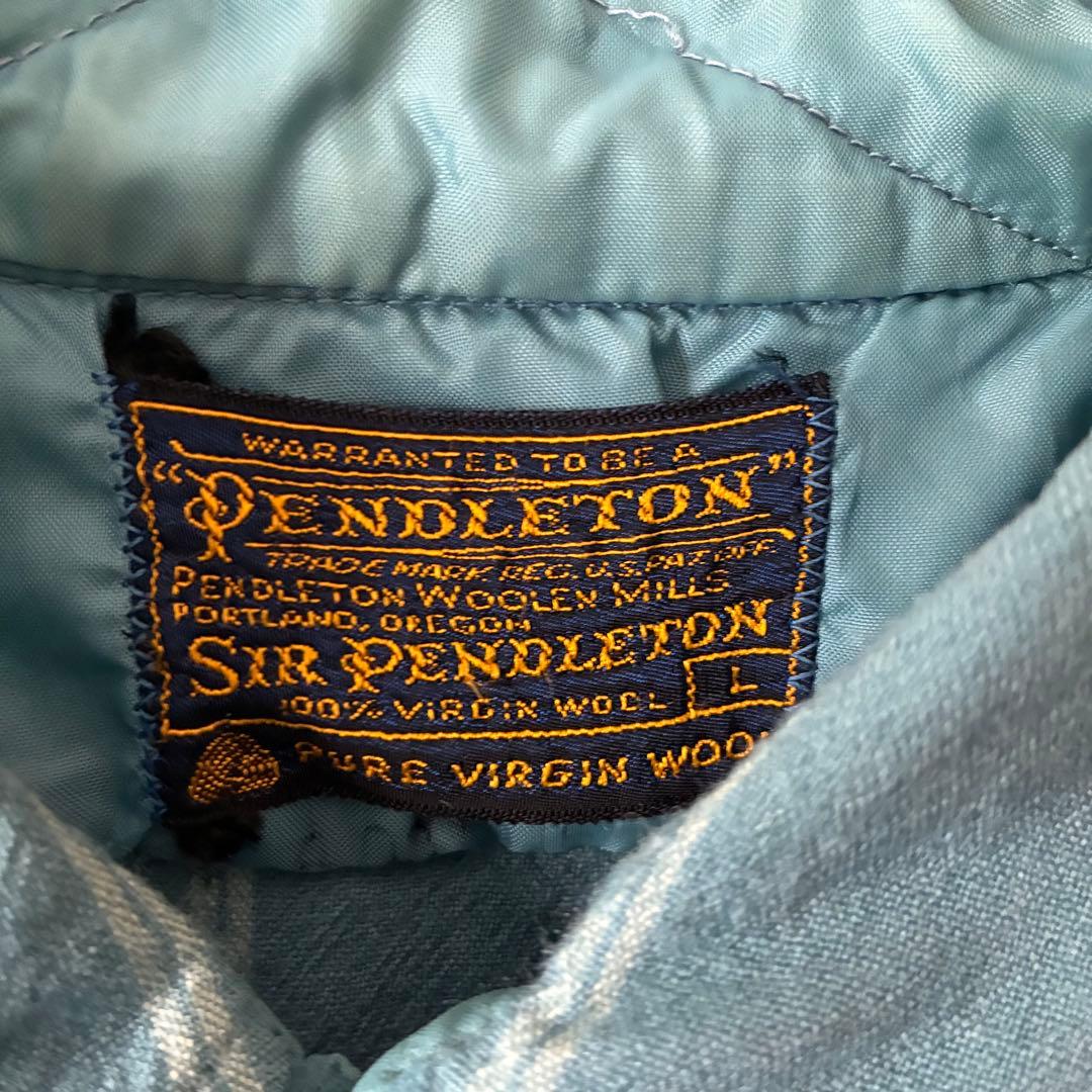 60’s ビンテージ Sir Pendleton ペンドルトン ウールシャツ