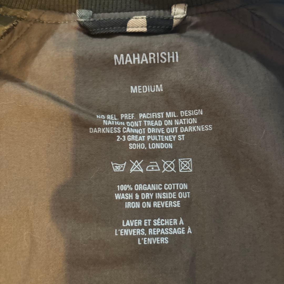 ジャケット・アウター Maharishi Camo Sun Dragon Stripe