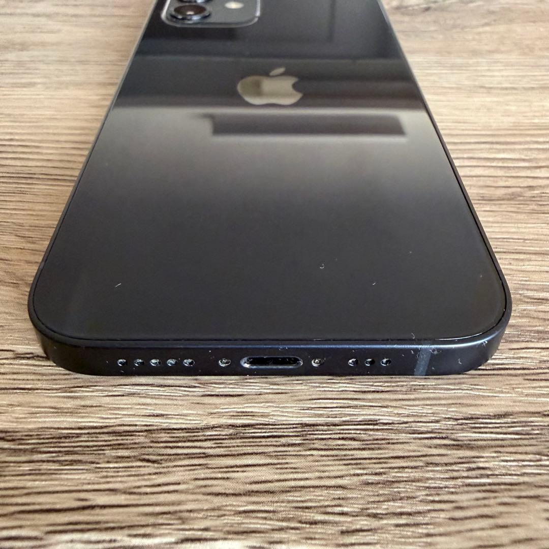 【美品】 iPhone12 本体 ブラック SIMフリー