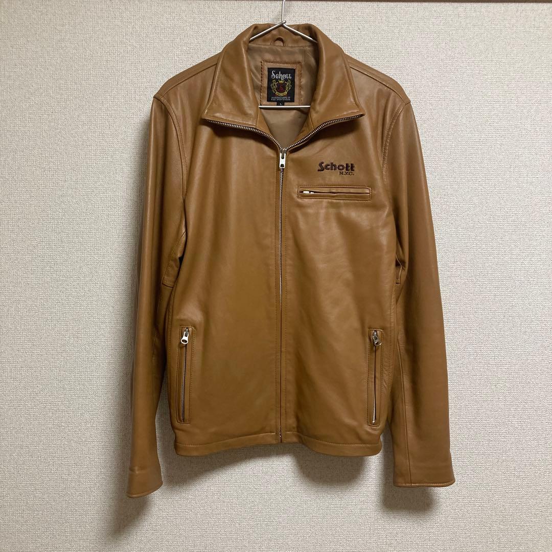 schott ショット レザーライダースジャケット