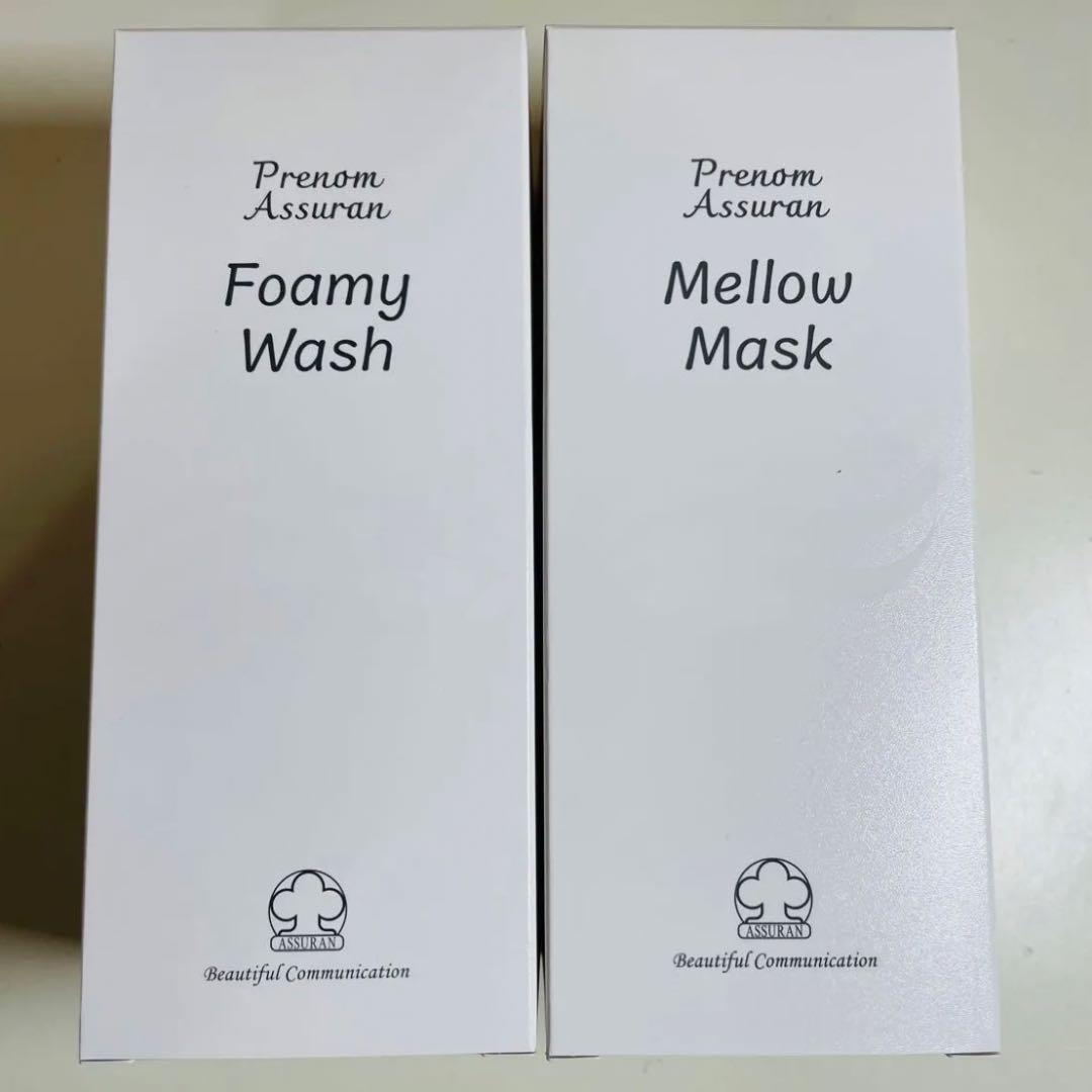 【新品未開封】アシュラン フォーミィウォッシュ 380ml マローマスク280g