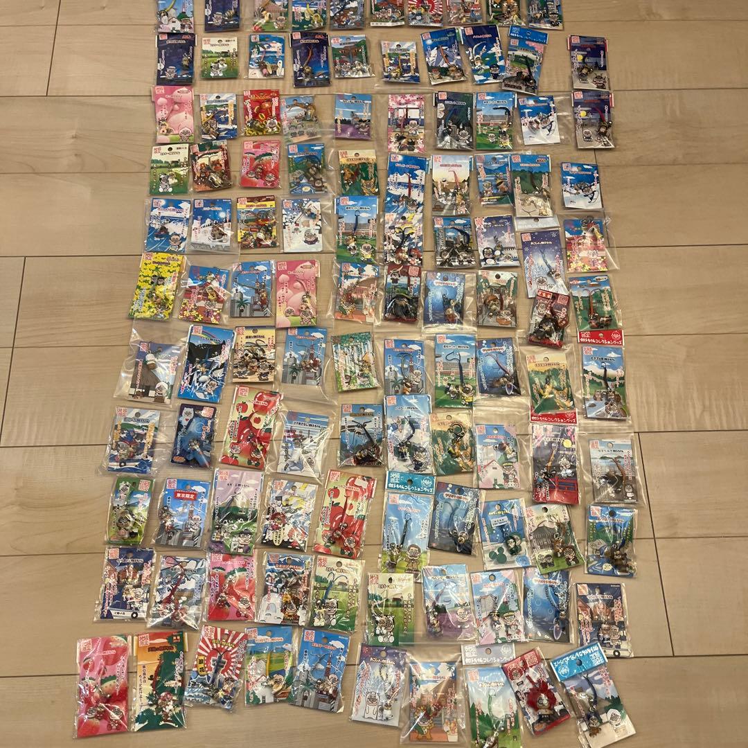 加トちゃん日本全国ご当地加トちゃんキーホルダーストラップ110個