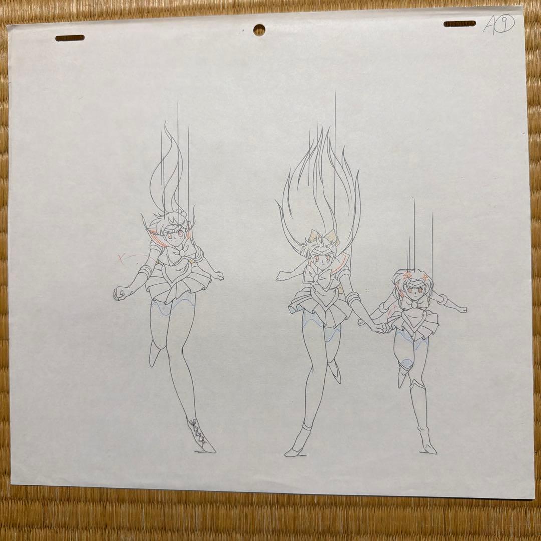 セーラームーン　セル画