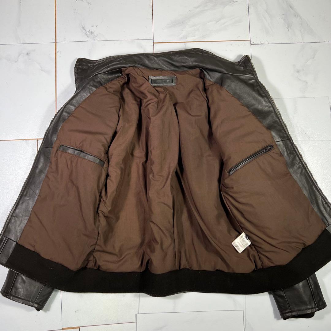 極美品 Liugoo Lethersリューグーレザーズ シングルライダース 3L