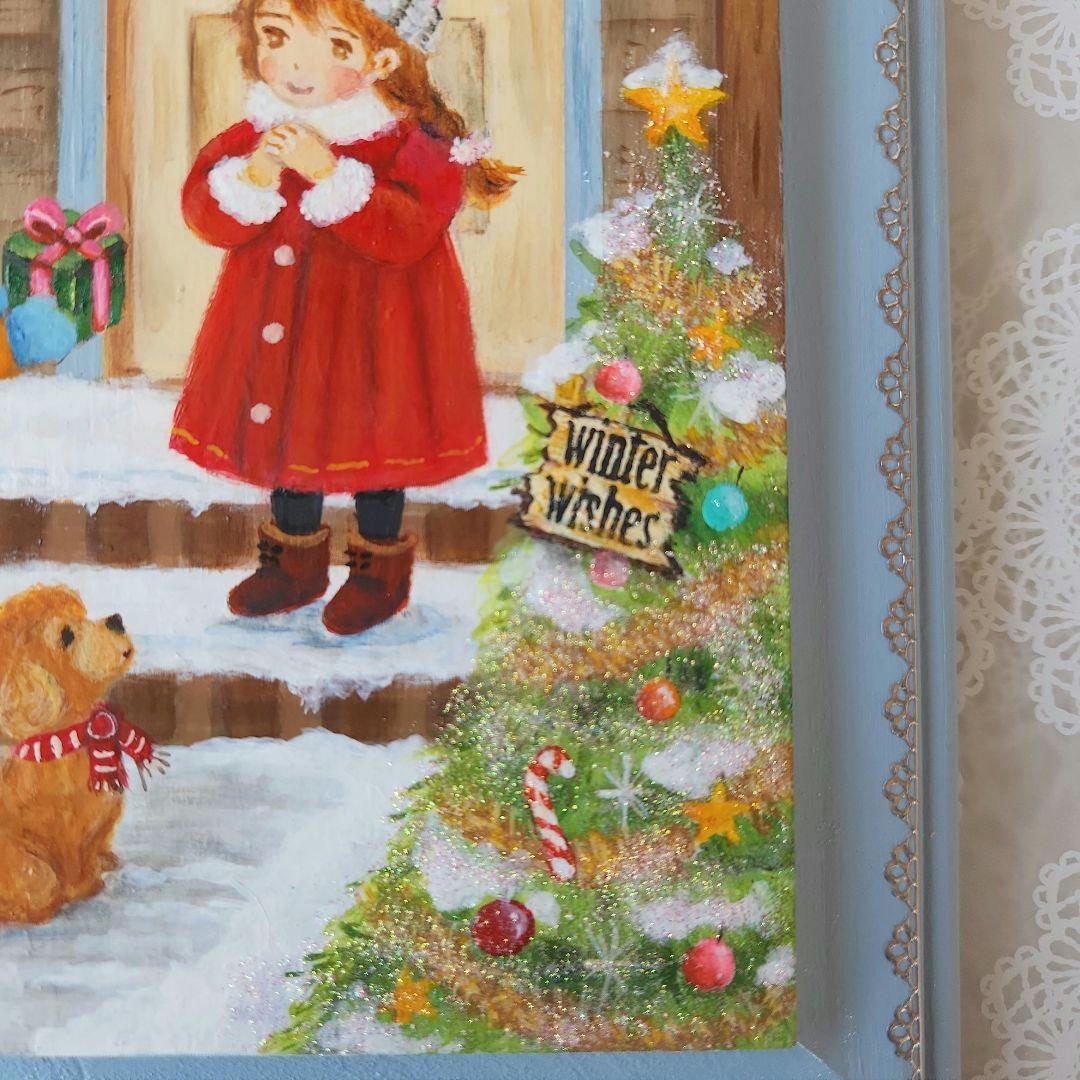 G*A様 トールペイント作品　楽しいクリスマス